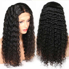 European And American Wig Female Front Lace Chemical Fiber Long Curly Hair Wig Set