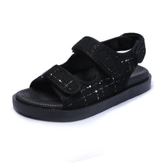 Versatile Platform Polyurethane Sandals With Velcro Beach Shoes