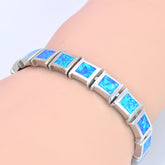 Hawaiian Square Opal Fashion Bracelet