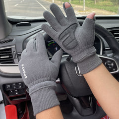 Outdoor Ski Riding Gloves Winter Polar Fleece Touch Screen Gloves