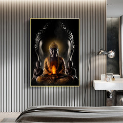 God Buddha Wall Art Canvas Modern Buddha Canvas Art Paintings On The Wall Canvas Pictures Buddhism Posters Wall Decor