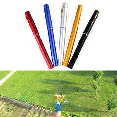 1 meter's foreign trade Mini fishing rod, cross border Amazon WISH portable pen fishing rod Fishing Rod A