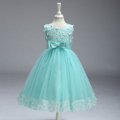 2021 Summer Skirt Kids Girls Princess Tutu Flower Children Wedding Dress Wholesale Show Skirt