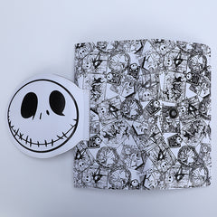 Skull Long Buckle Wallet Clutch