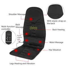 Car massage cushion car home dual-use vibration massage chair