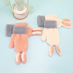 Winter Children's Woolen Gloves For Warmth