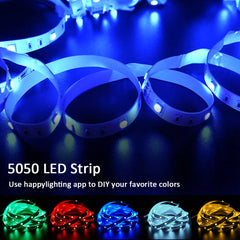 (EU Plug) LED Strip Light RGB 5050 Music Sync