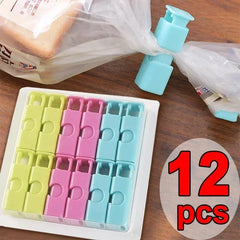 1-12pcs Sealing Clips Bags for Fresh Food