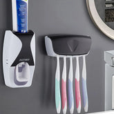 2PCS Automatic Toothpaste Wall Mount