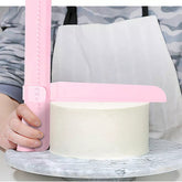 DIY Adjustable Screed Cake Scraper Fondant Spatulas