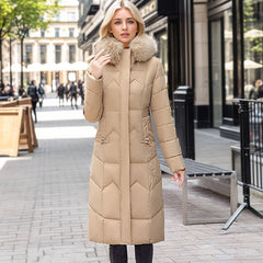 Thickened Large Wool Collar Cotton Jacket