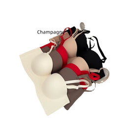 Women's Fashion Push Up Breast Holding Half Cup Non-slip Underwear None