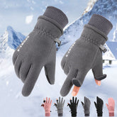 Outdoor Ski Riding Gloves Winter Polar Fleece Touch Screen Gloves