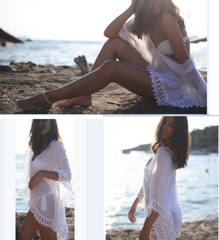 Tasselled Beach Coverup