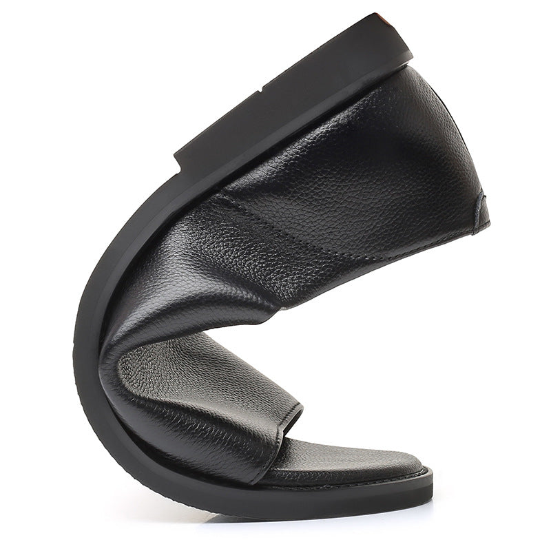 Men's Outdoor Wear Leather Sandals