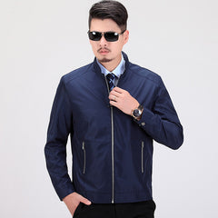 Men's Business Jacket Stand Collar Jacket