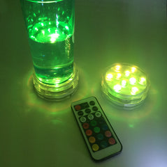 Light round candle lamp, LED for battery submersible lamp, waterproof candle lamp, decorative electronic candle lamp