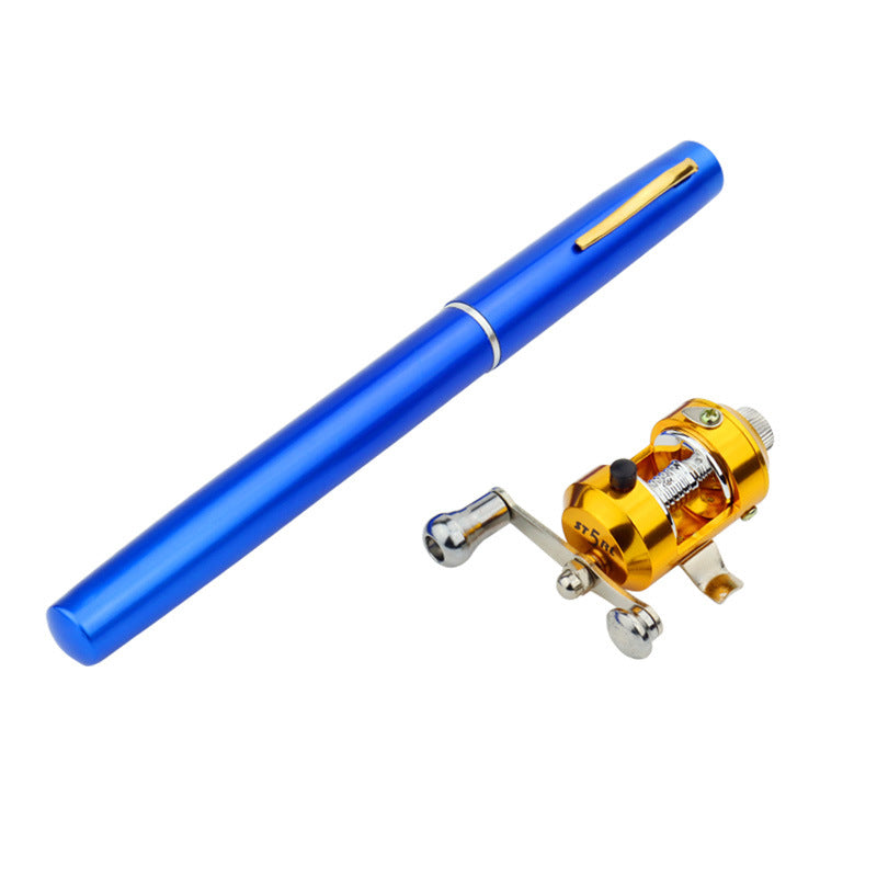 1 meter's foreign trade Mini fishing rod, cross border Amazon WISH portable pen fishing rod Fishing Rod A