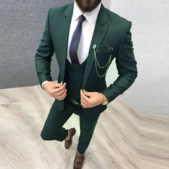 Three-piece Men's Suit Body Tuxedo