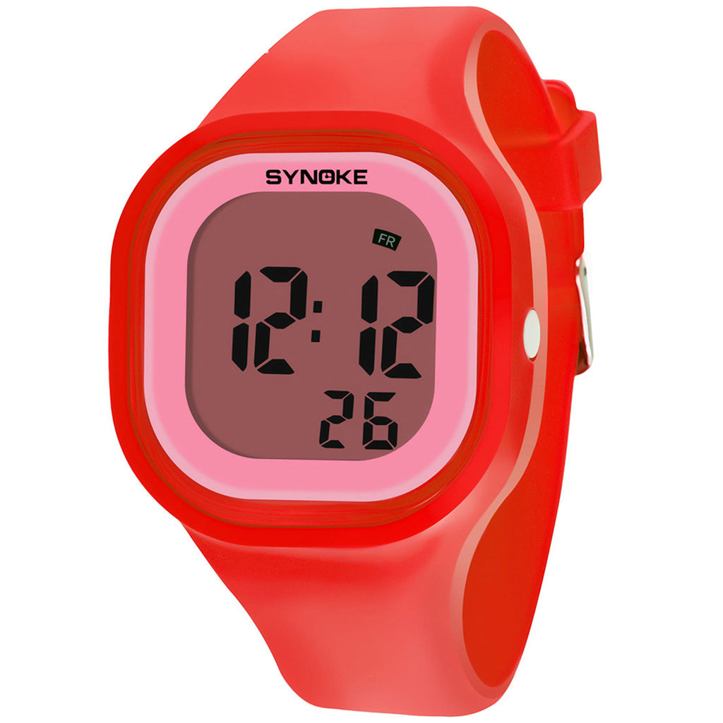 Male And Female Student Electronic Watch Female Waterproof