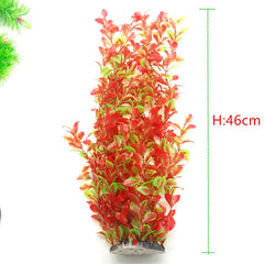 Aquarium fish tank ornament simulation plant