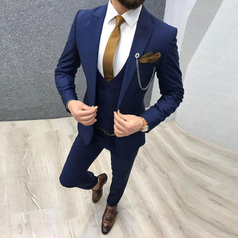 Three-piece Men's Suit Body Tuxedo