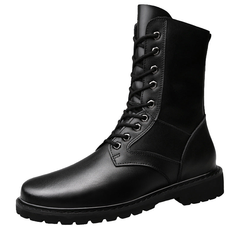 Men's Warm Slugged Bottom Work Shoes