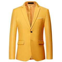 Men's Fashion Casual Two-button Small Suit Jacket