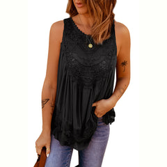 New Sleeveless Lace Top For Women