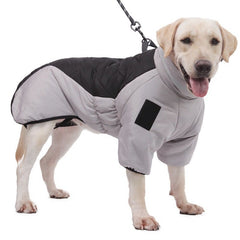 New Winter Dog Coat Waterproof Pet Clothes For Medum Large Dogs Warm Thicken Dog Vest Custome Labrador Jacket