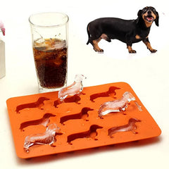 3D Dachshund Chocolate Cake Molds