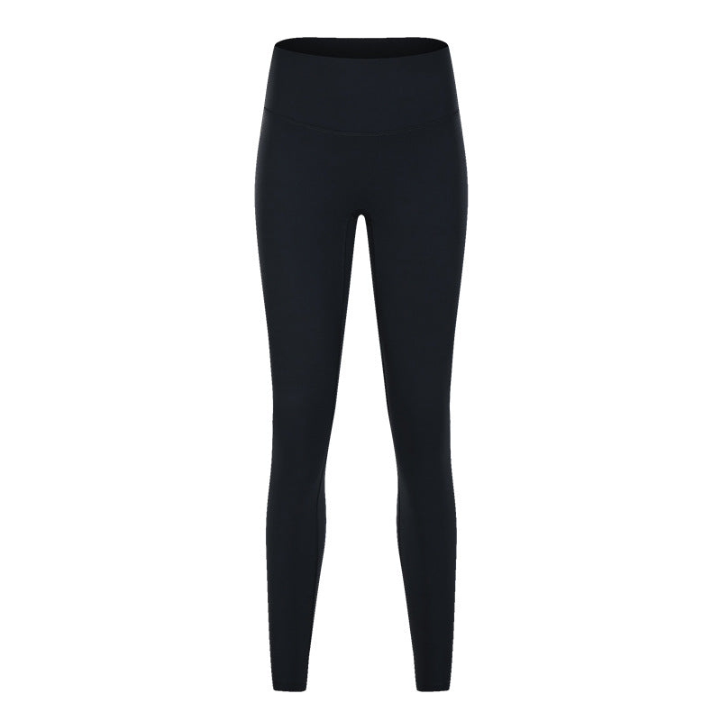 High Waist Belly Contracting And Close-fitting Yoga Pants Women's European And American