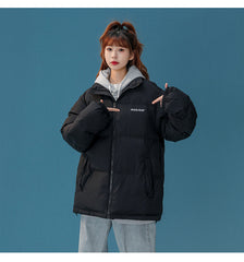 Cotton Coat Jacket Men And Women Loose