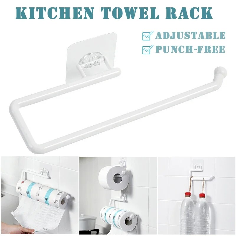 Kitchen Tissue Holder Hanging Toilet Roll Paper Holder