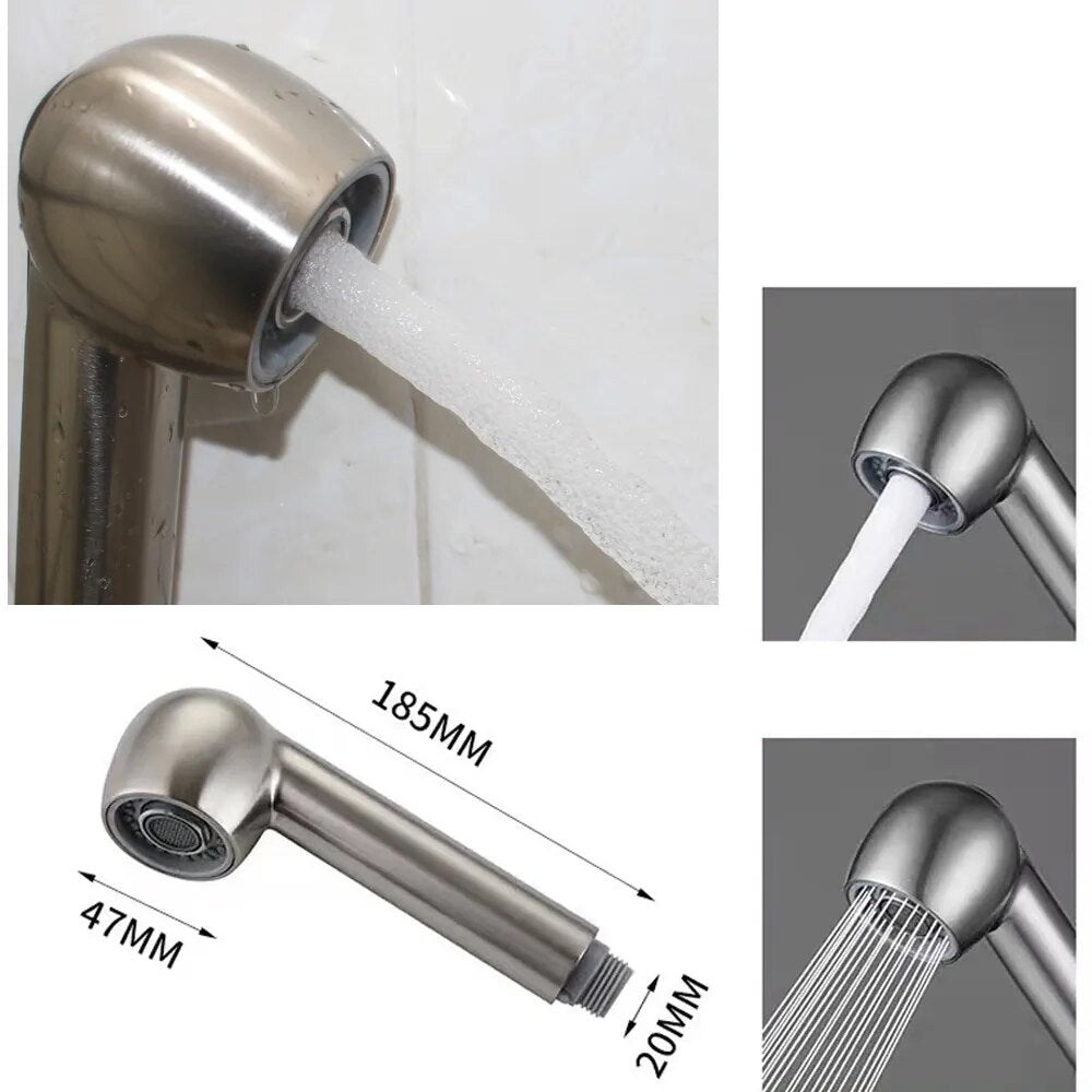 G1/2 Kitchen Faucet Head Pull Out Shower