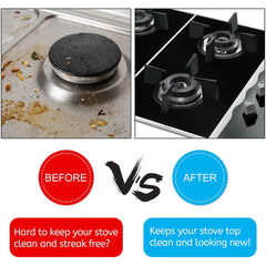 1 Set 5-Hole Gas Stove Pad Protective Cleaning