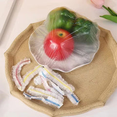 200pcs Saran Wrap Colorful Food Disposable