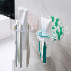 1PC Plastic Storage Toothbrush Holder