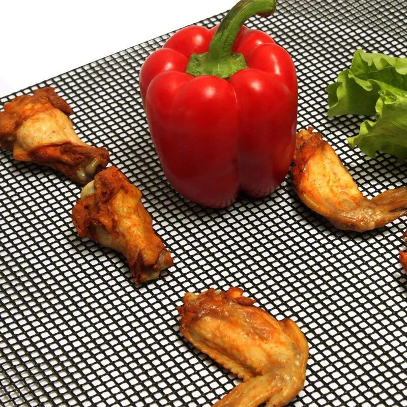 Non-stick Barbecue Mesh Mat Reusable