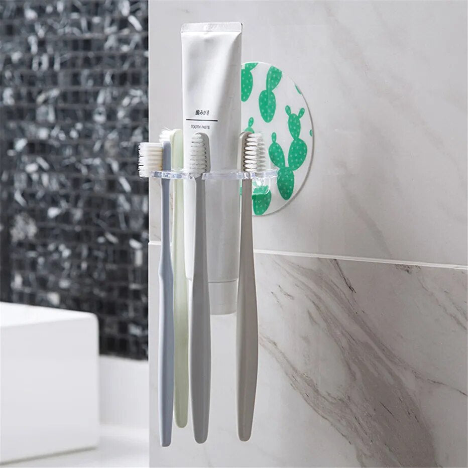 1PC Plastic Storage Toothbrush Holder