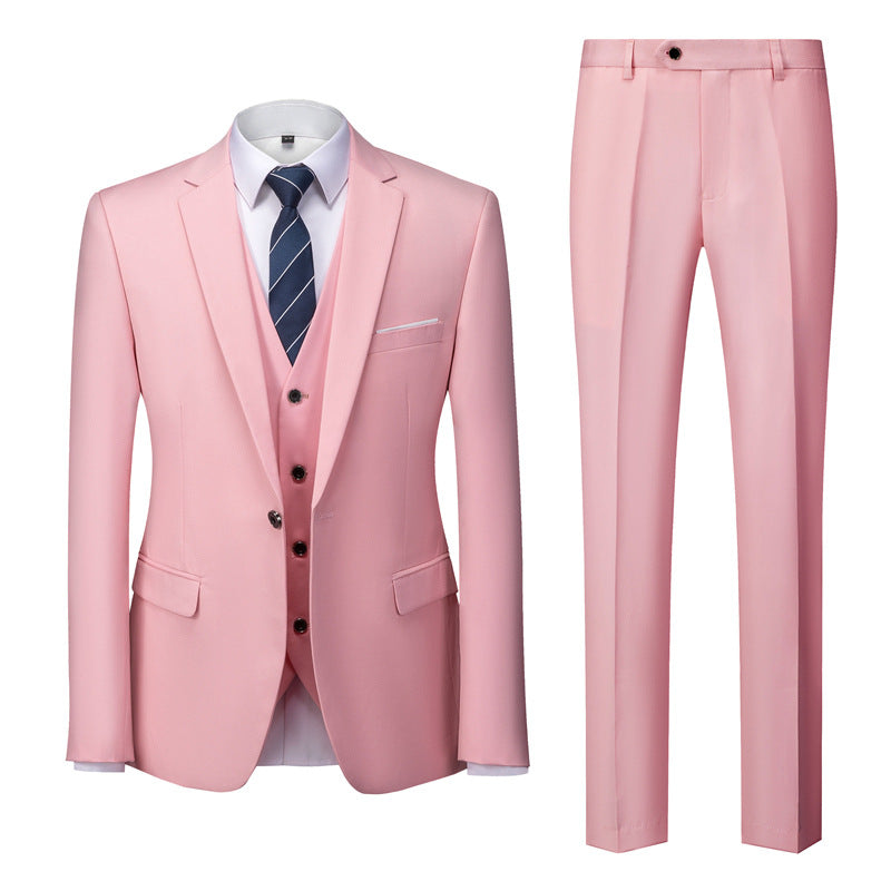 Business Casual Men's Korean Slim Suit