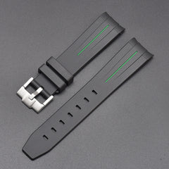 Silicone Rubber Strap Concave Interface