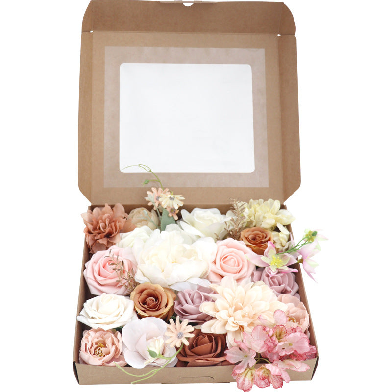 Flower Box Wedding Birthday Party Gift Wedding Bridesmaid Bridal Bouquet