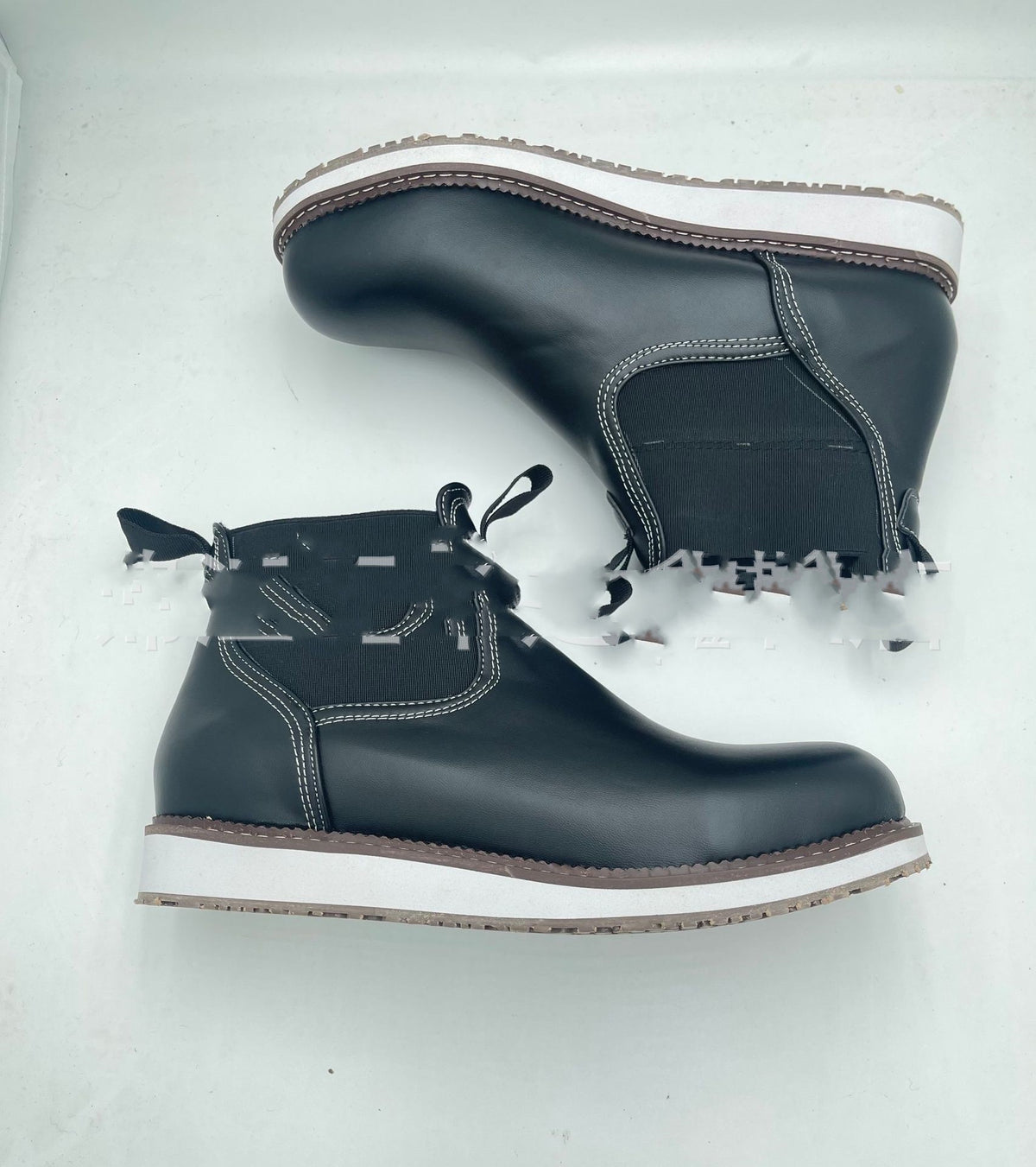 Men's Elastic Ankle Boots Plus Size