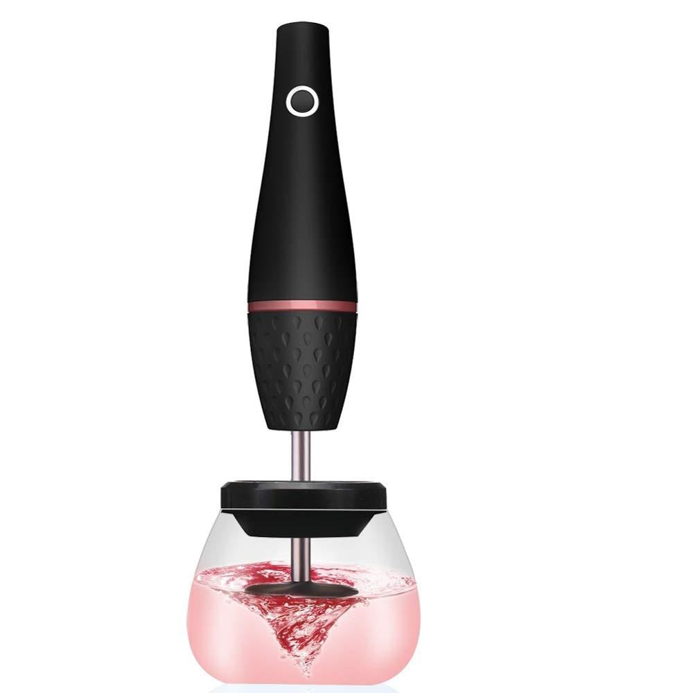 Electric makeup brush cleaner