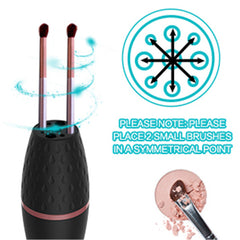 Electric makeup brush cleaner