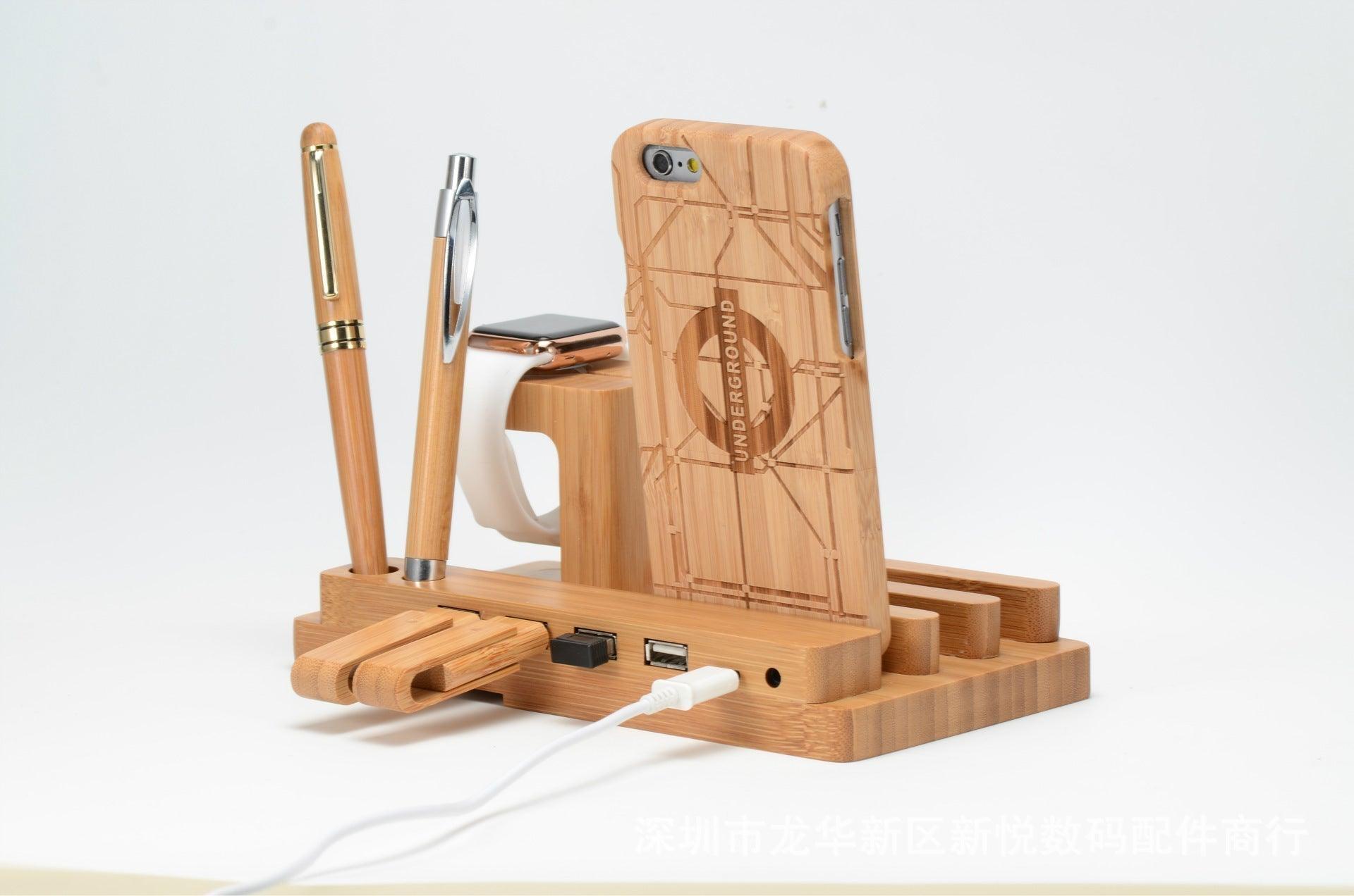 Wooden charging dock - JV MAX STORE